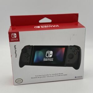 Hori Split Pad Pro Controller for Nintendo Switch Clear Black Open Box